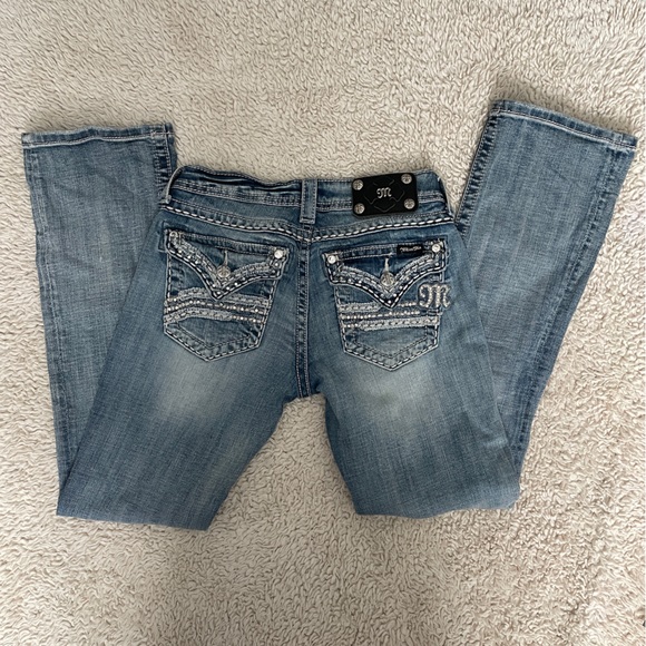 Miss Me Boot Cut Jeans Size 28 - Picture 5 of 15